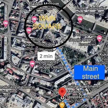Mihajlovic Luxury Apartment -Center-Skopje
