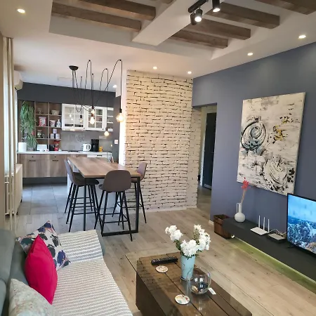 Apartment Luxury Loft Center #2 Min To Main Square# Parking Skopje